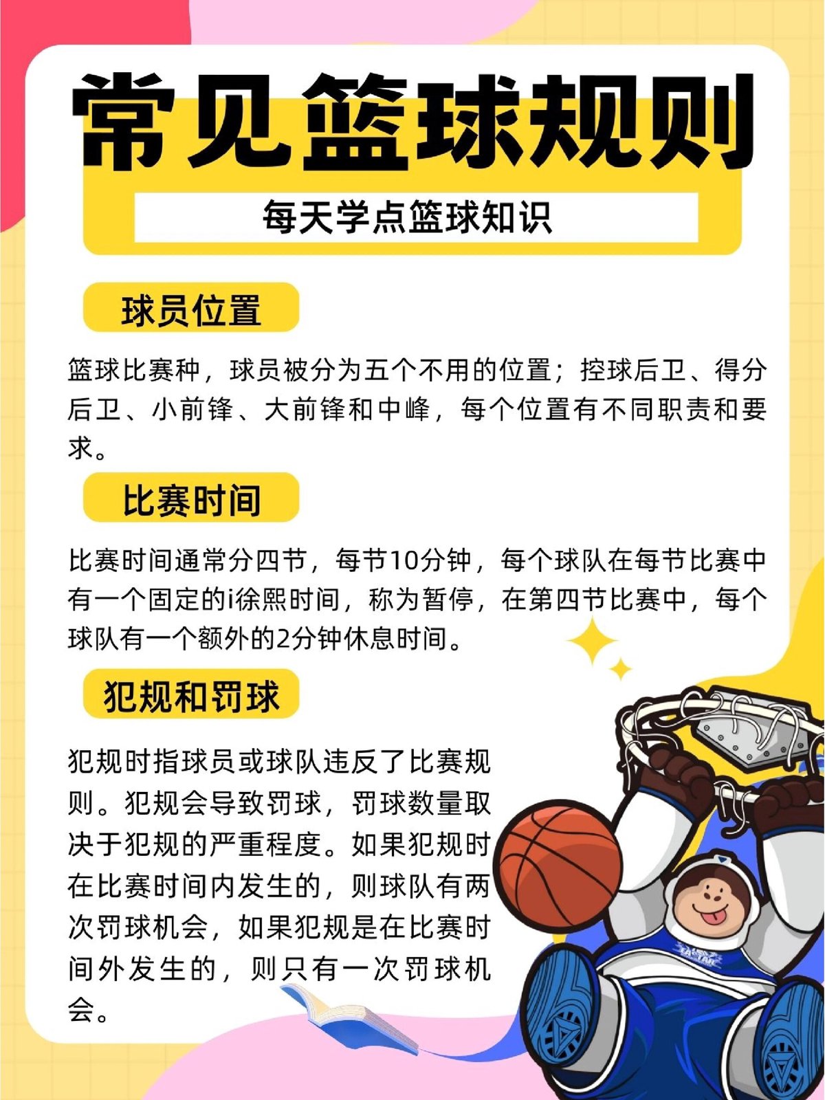 篮球无球训练内容文字图片